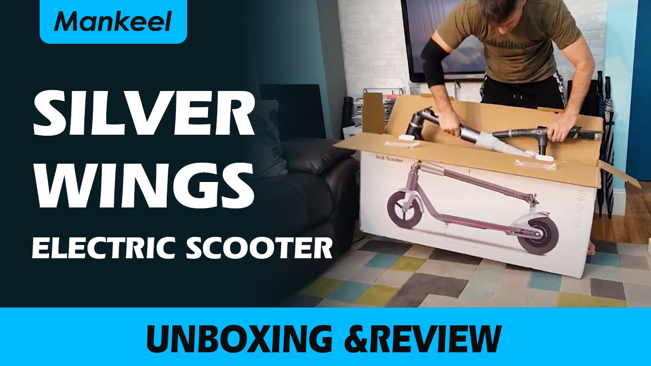 Mankeel Silver Wings Electric scooter full review